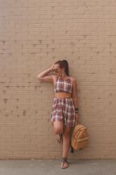 Mission #67, Day 2--Plaid Dress