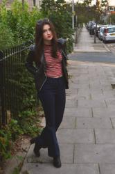 OOTD // 70s Kickflares