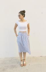 Midi Skirt + Crop Top