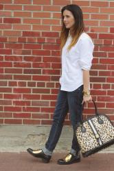 Celine Gold Plated Brouges & L.A.M.B Kingston Tote