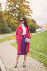 Pink coat