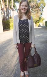 Corporate Style: Blazers, Colourful Pants and Printed Tops, Marc by Marc Jacobs Fran Bag