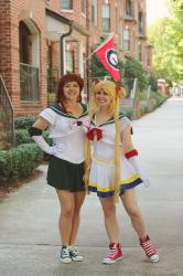 Dragon Con 2015: Super Sailor Moon and Sailor Jupiter Costumes
