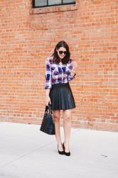 Leather Skirt Three Ways