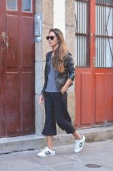 black culottes