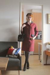 6th blogiversary // 1960s plaid suit