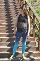 FALL WORKOUT WITH BLACK SHEEP LEGGING