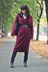 Marsala long sweater