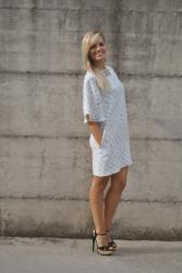 OUTFIT: PRINTED DRESS - UN ABITO ELEGANTE STAMPATO FIRMATO  ELISABETTA FRANCHI -