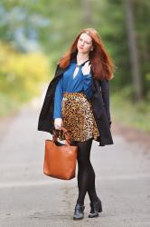 Leopard skirt