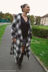 Porter le manteau long drapé #2