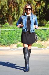 Denim Jackets & Fun Fashion Friday Link Up!