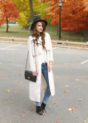 A sleeveless Trench Coat and $500 Nordstrom Giveaway!