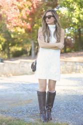 Turtleneck Sweater Dress