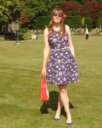 Yumi Bunting, Buses & Teapots Dress