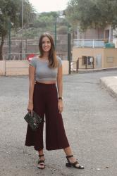 Pantalón culotte