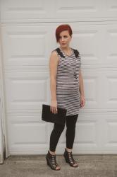 Cute Outfit of the Day: Rocker Stripes