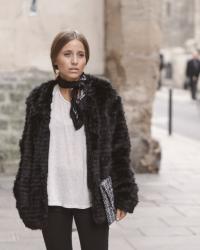 MANTEAU FAUX FUR