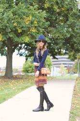 Skirt + boots - Fall Style