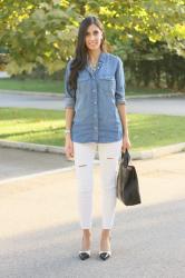 Blue blue denim
