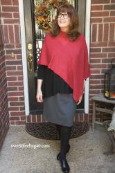 Eileen Fisher: My Little Red Poncho