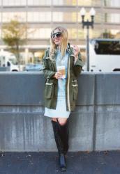 ShoeBuy in the City: Downtown & Over the Knee Boots