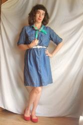 Chambray shirt dress – and a redesign! | Emily