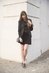 OUTFIT: Black Lace & Velvet