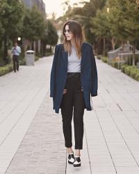 Denim Trench