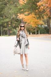 Swing Dress + Utility Jacket