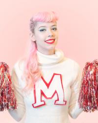 MAKEUP: Retro Cheerleader