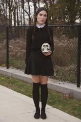 Happy Halloween from Wednesday Addams !