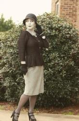 Old Hollywood Grayscale Costume