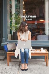9 to 5 style: 1 vest, 3 ways {with intermix} 