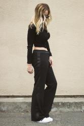 wide-leg trousers