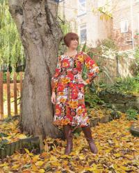 Autumn in a frock
