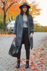 Outfit: Grey Coat