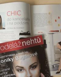 mademoiselle iva in beauty magazine