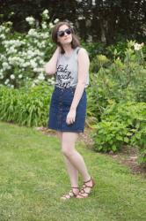 Summer Fashion Essential - The Denim Skirt