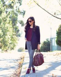 Burgundy Heels