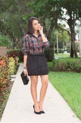 Feather and Plaid