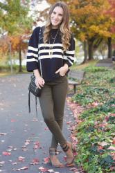 Fall Staples: Navy + Olive