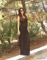 L:Maxi Lace Dress