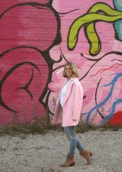 Fall Styled: Pink Coat