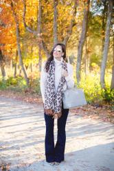 Leopard Print Scarf