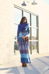 What I Wore | Seventies Blue