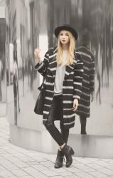 striped coat