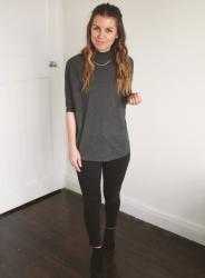 Outfit // Primark high neck basics collection