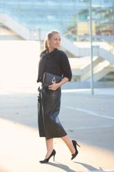 Evening look with culottes