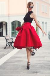 LOOK Magazine feat. Once Upon a Time &#124; My red skirt + Happy birthday to me!